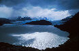 Glacier, Torres del Paine, Chile