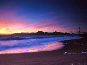 Sunset on Baker Beach, San Francisco