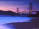 Sunset on Baker Beach, San Francisco